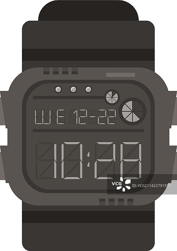 运动数码手表图片素材