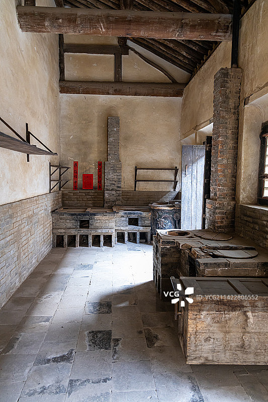 山西省万荣县李家大院图片素材