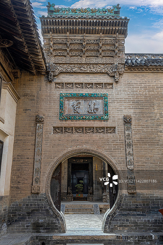山西省运城市李家大院图片素材
