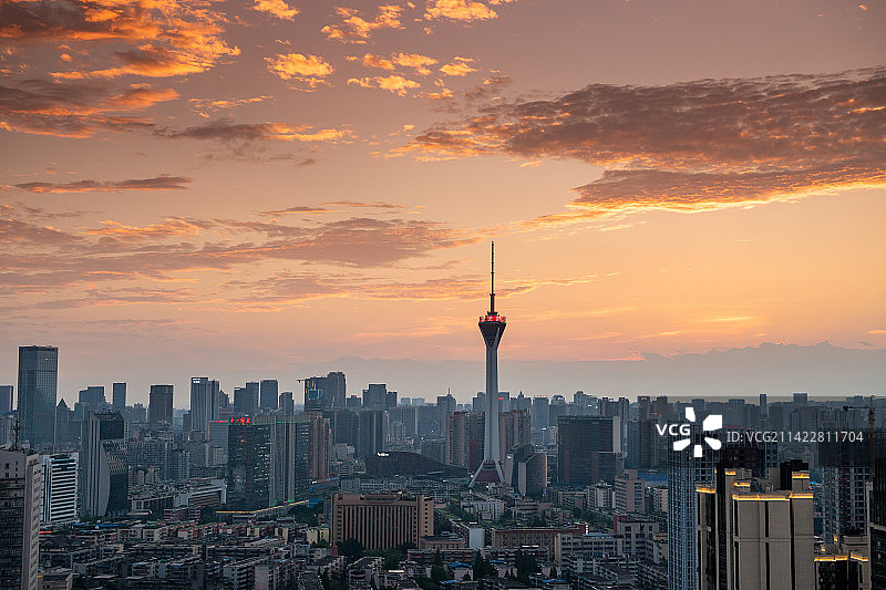 成都城市地标建筑图片素材