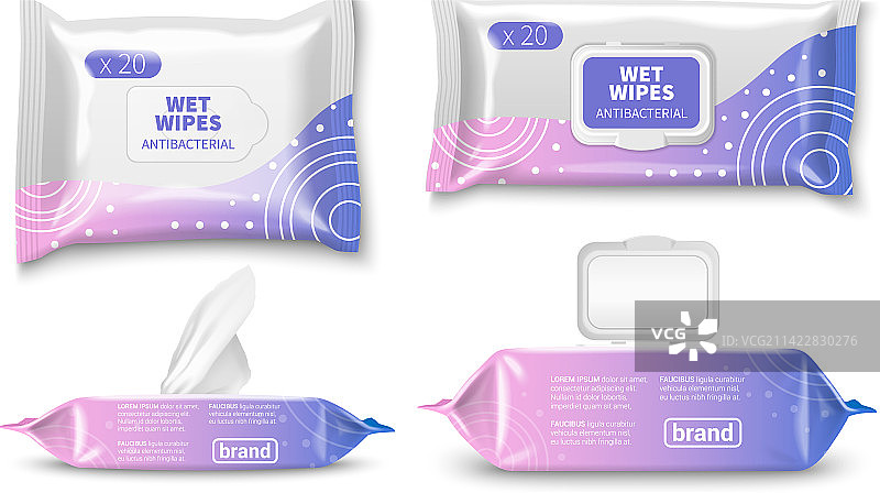 纸巾包装模型图片素材