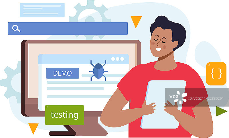 QA工程师图片素材