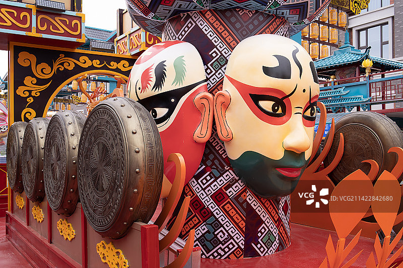 戏剧脸谱图片素材