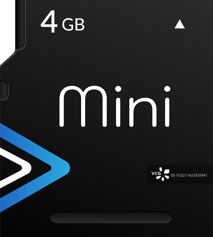 逼真存储卡图片素材