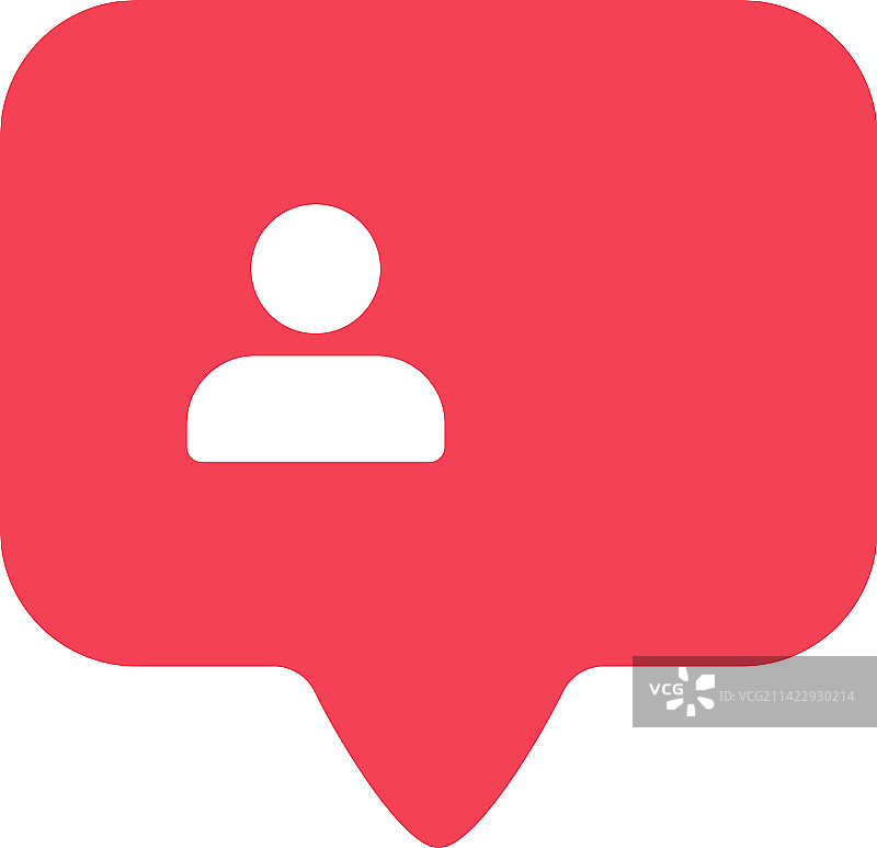 网页对话气泡风格粉丝计数器图片素材