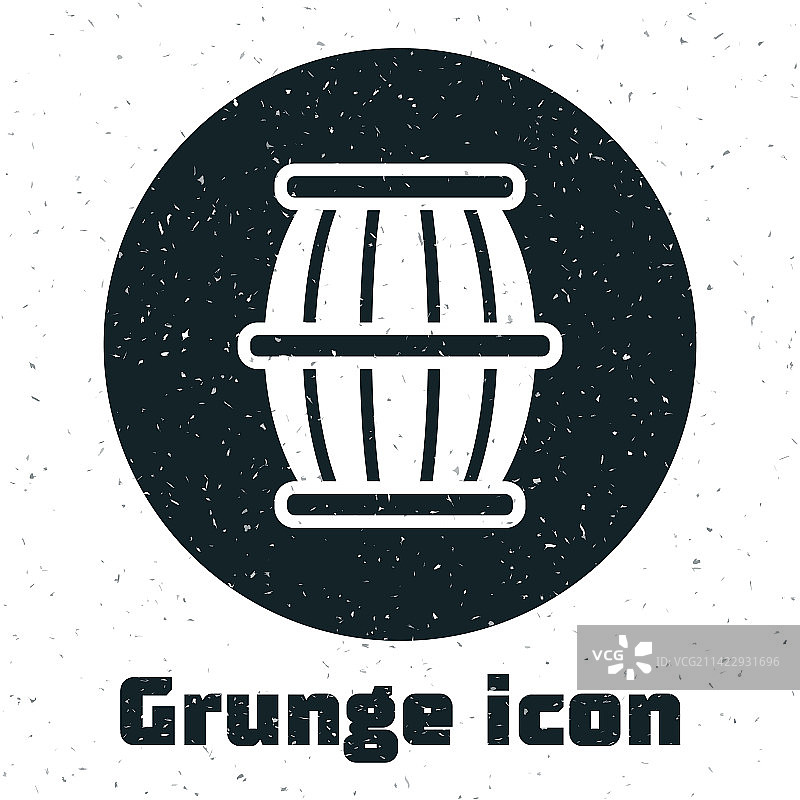 白色背景上的绿色火药桶图标图片素材