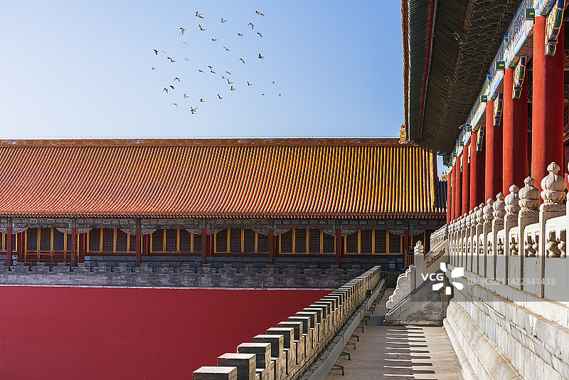 午门掠影图片素材