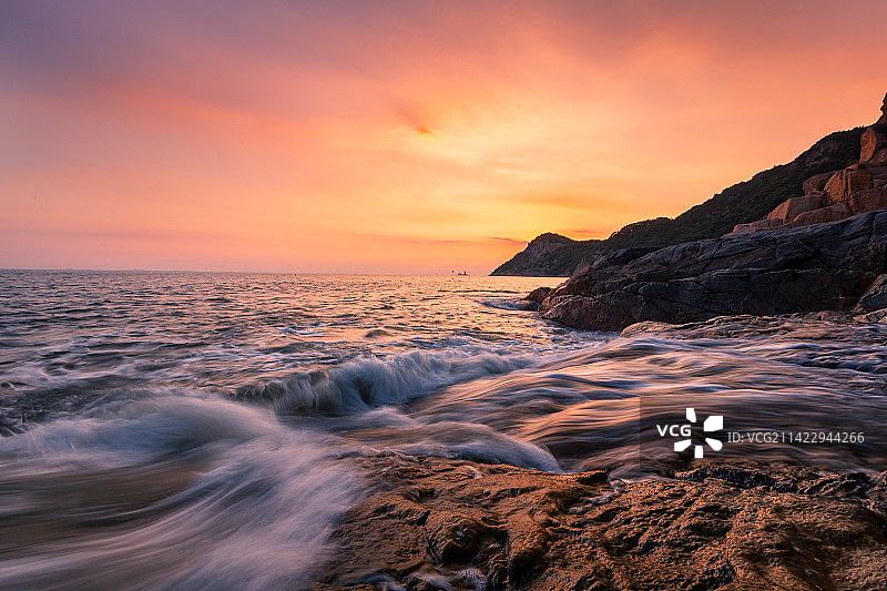 温州市洞头区大海的风景图片素材