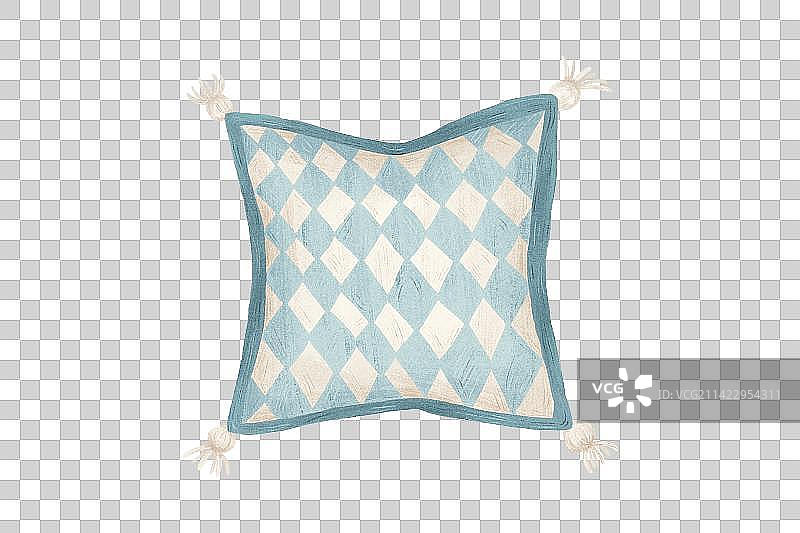 抱枕手绘插画图片素材