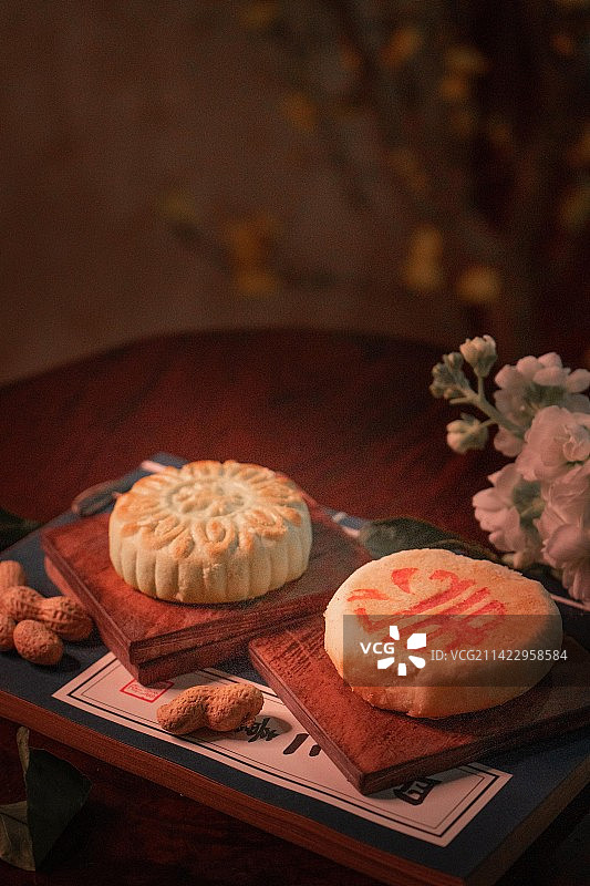 糕点 绿豆饼 月饼 喜饼图片素材