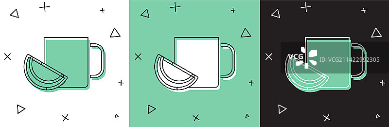 柠檬茶杯图标图片素材