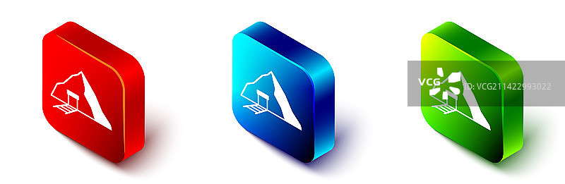 2.5D金矿图标图片素材