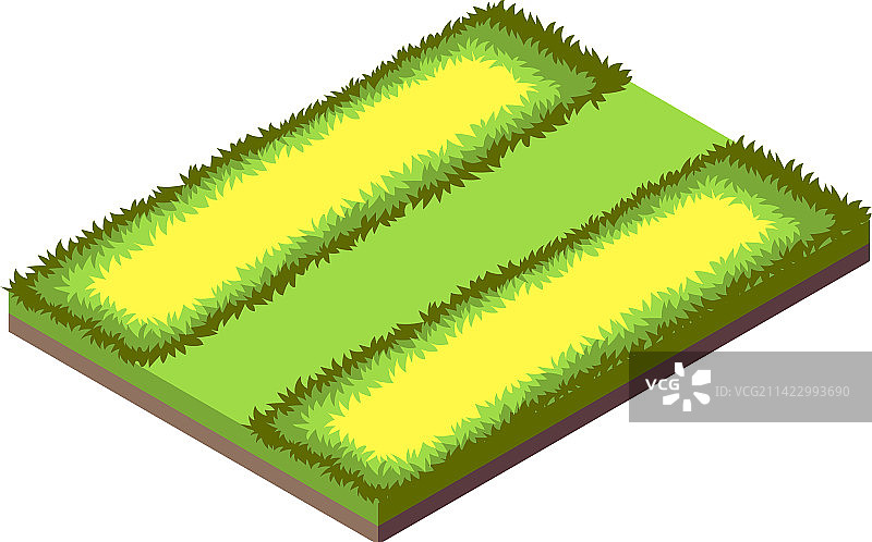 景观美化2.5D元素图片素材
