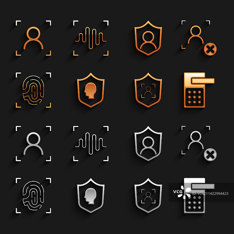 用户保护拒绝面部识别图片素材