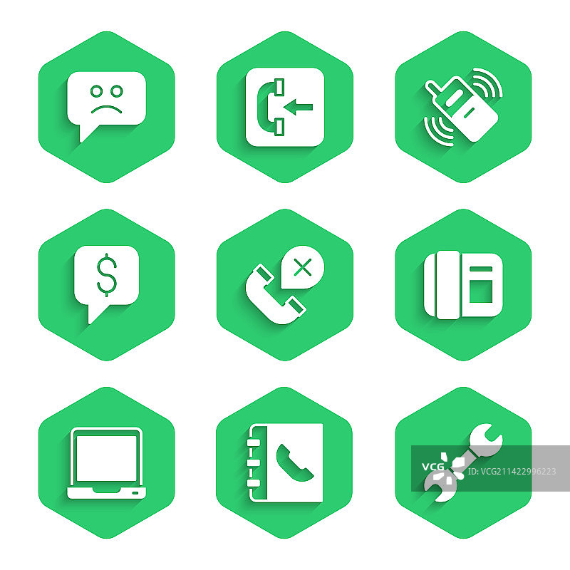 未接来电和电话簿图片素材