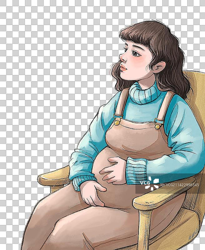 孕妇图片素材