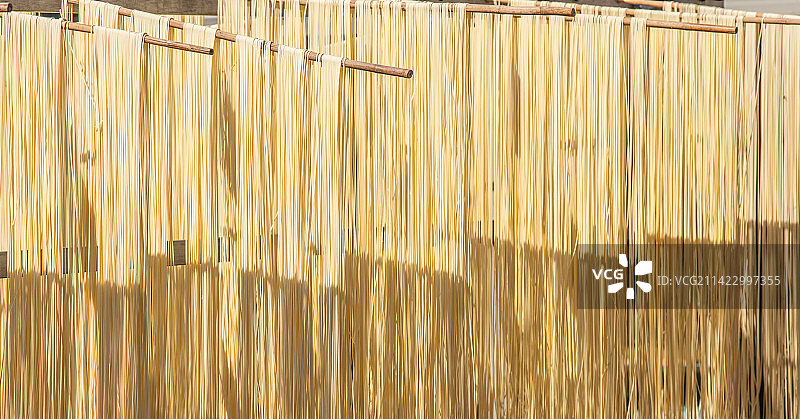 干面条制作摄影素材图片素材