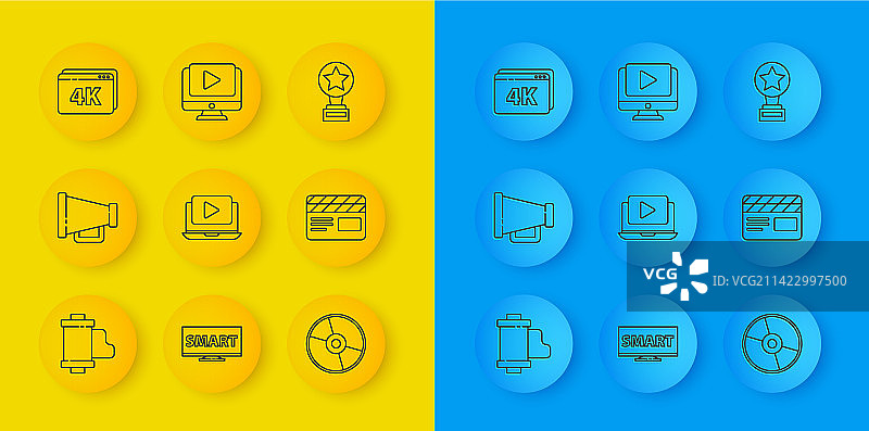 复古胶卷盒式磁带图片素材