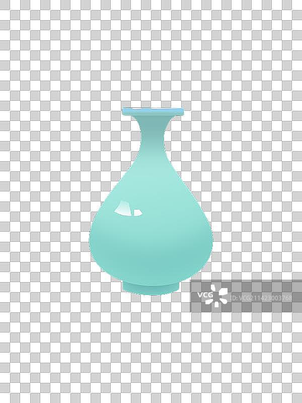 青色瓷瓶图片素材