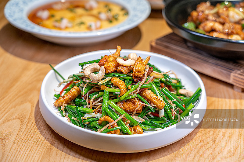 广东美食特色粤菜 凤城小炒皇图片素材