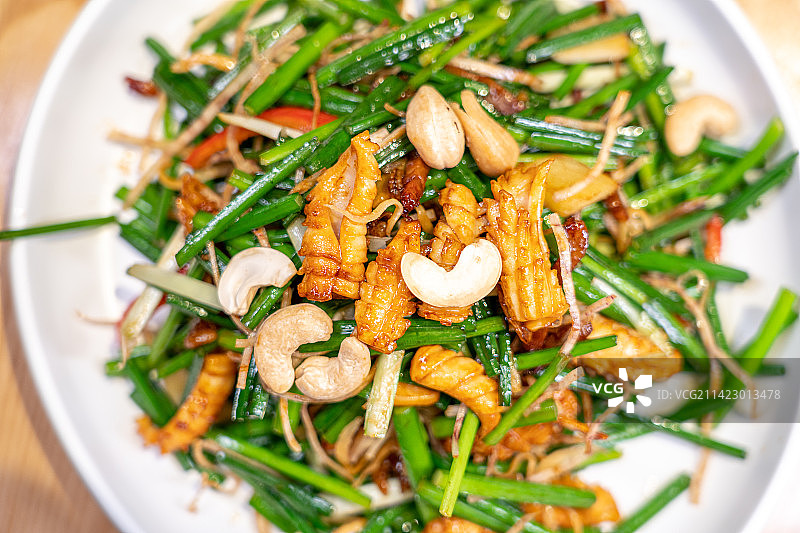 广东美食特色粤菜 凤城小炒皇图片素材