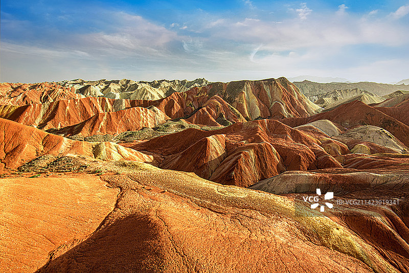 张掖 七彩丹霞图片素材