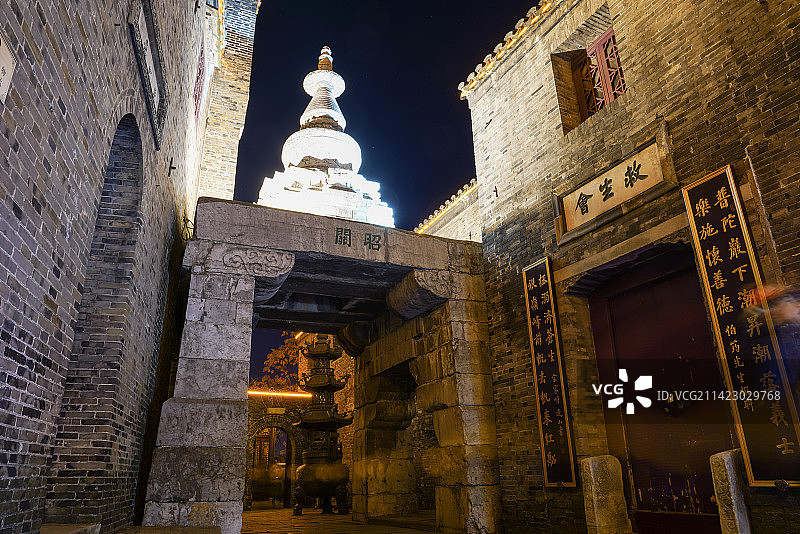 江苏省 镇江市 西津渡 昭关石塔图片素材