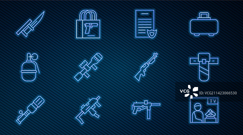 在线广告武器刀皮套图片素材