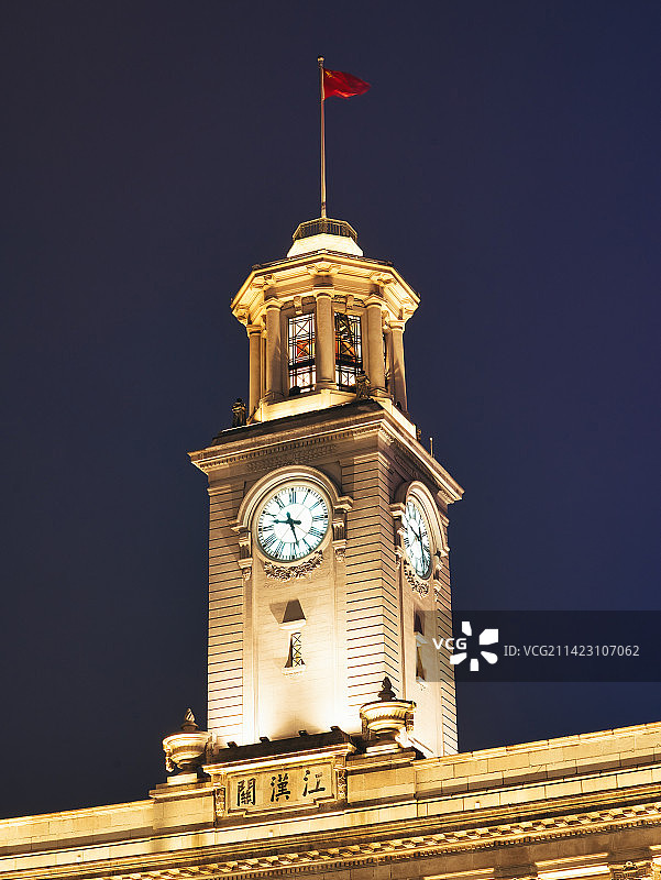 武汉江汉关建筑细节图片素材