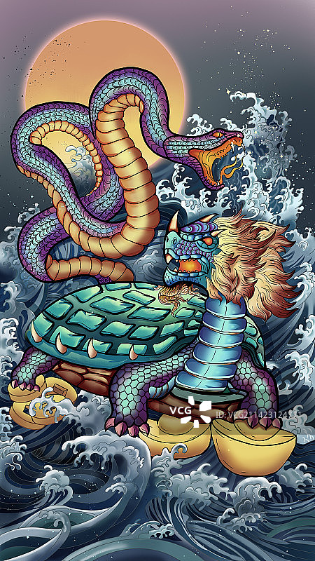 神兽玄武图片素材