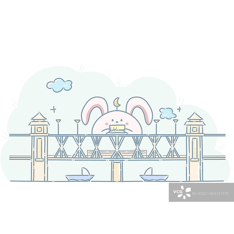 武汉长江大桥图片素材