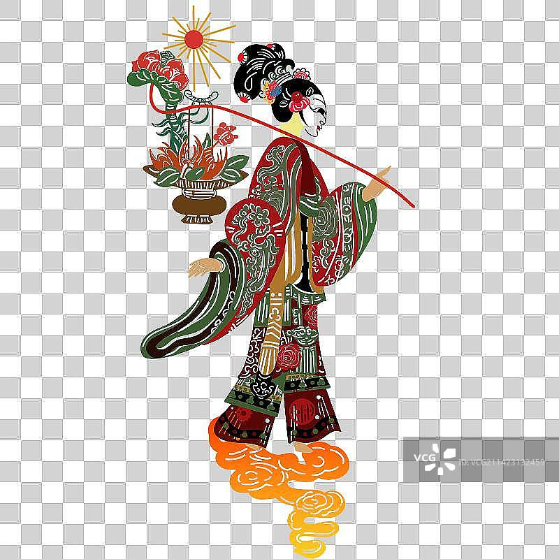 皮影戏图片素材