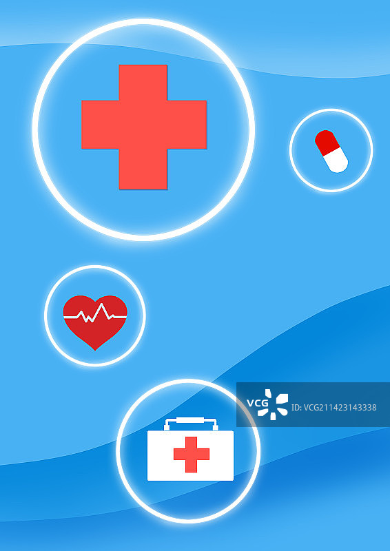 医疗主题插画图片素材