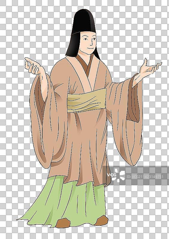 秦朝秦代古时候古代古文化历史人物宦官赵高元素插画图片素材