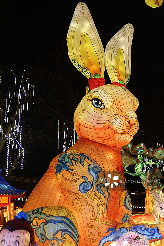 兔子灯图片素材