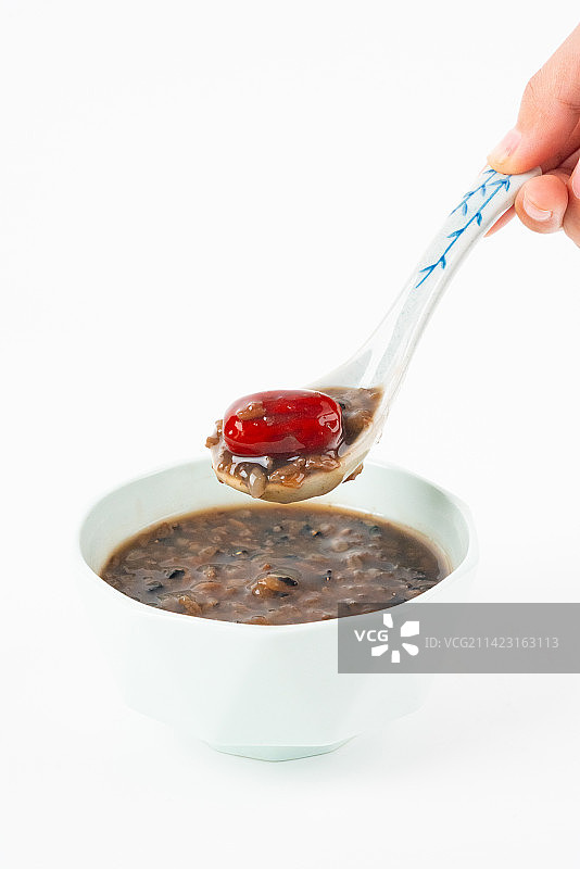 黑米粥图片素材