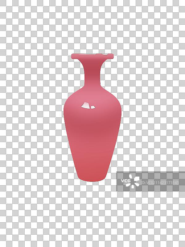 粉色瓷瓶图片素材