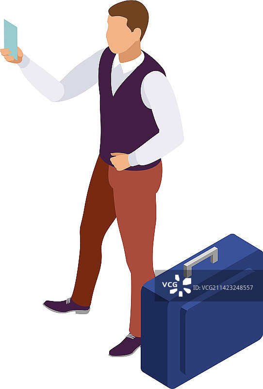 2.5D乘客图片素材