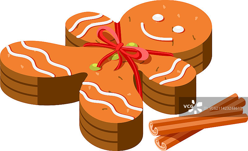 姜饼人图标图片素材