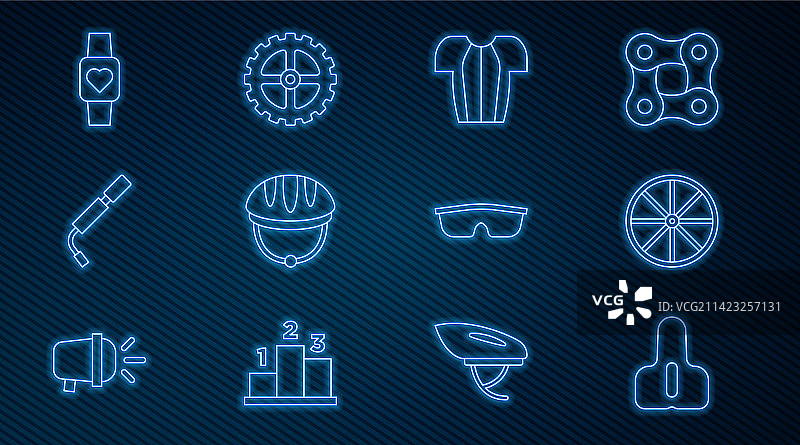 自行车车座车轮骑行T恤图片素材