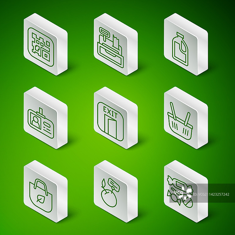 糖果超市食品组合图片素材