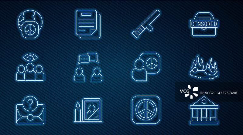 法院大楼燃烧的汽车警察线条素材图片素材