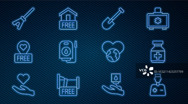 男医生药瓶药丸图标图片素材