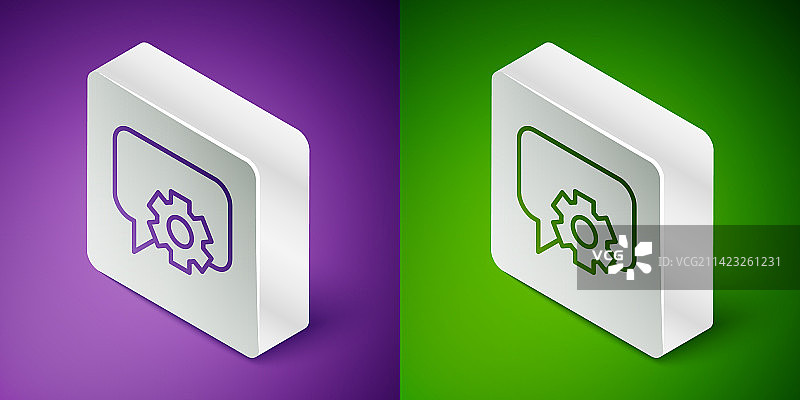 2.5D线条24小时服务电话图标图片素材