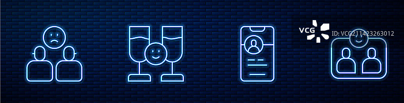 在线约会软件，关系复杂图片素材