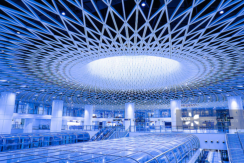 岗厦北地铁站图片素材