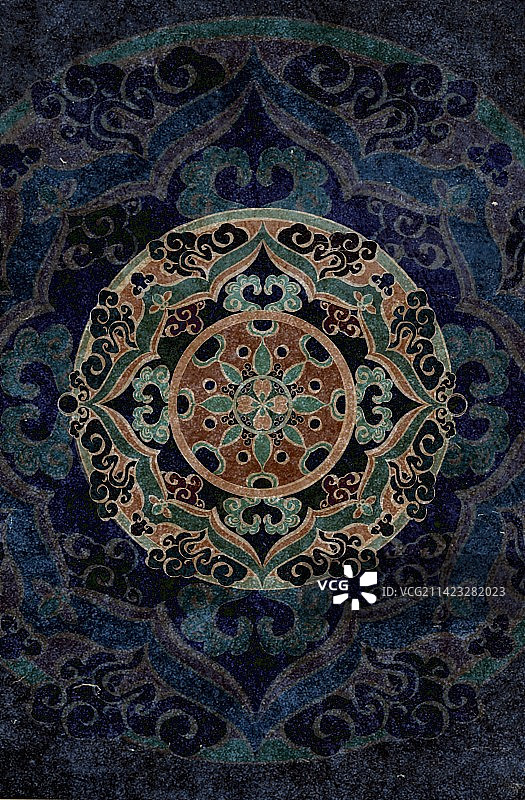 敦煌壁纸图案花纹纹样图片素材