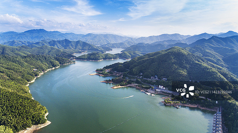 佛子岭水库上游图片素材