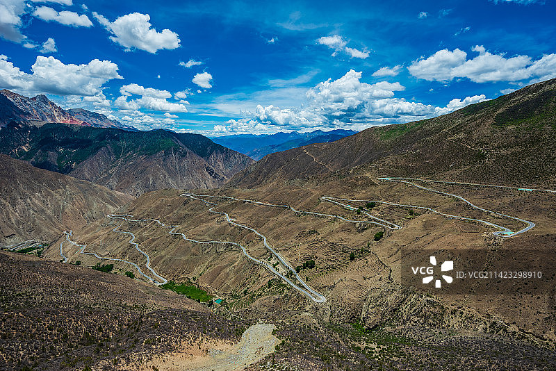 怒江72拐图片素材