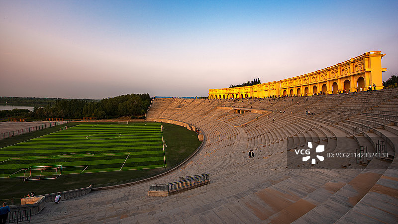 银川览山公园图片素材